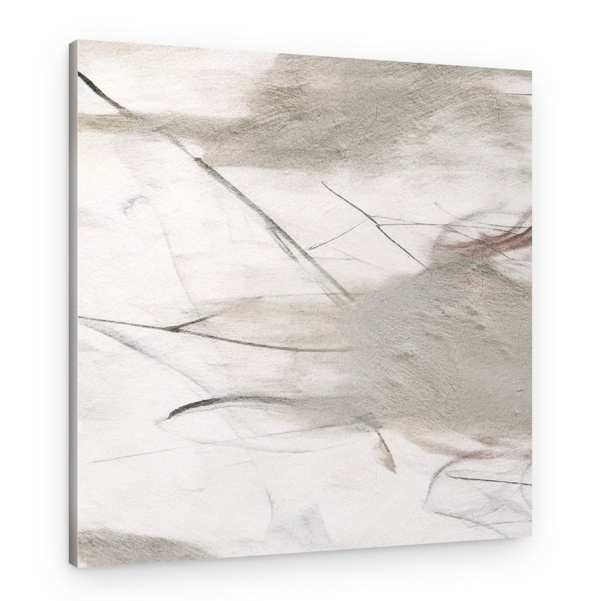Modern Neutral Abstract – Canvas Print