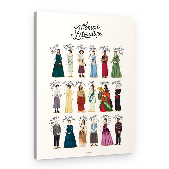Literary Women Icons – Canvas Print