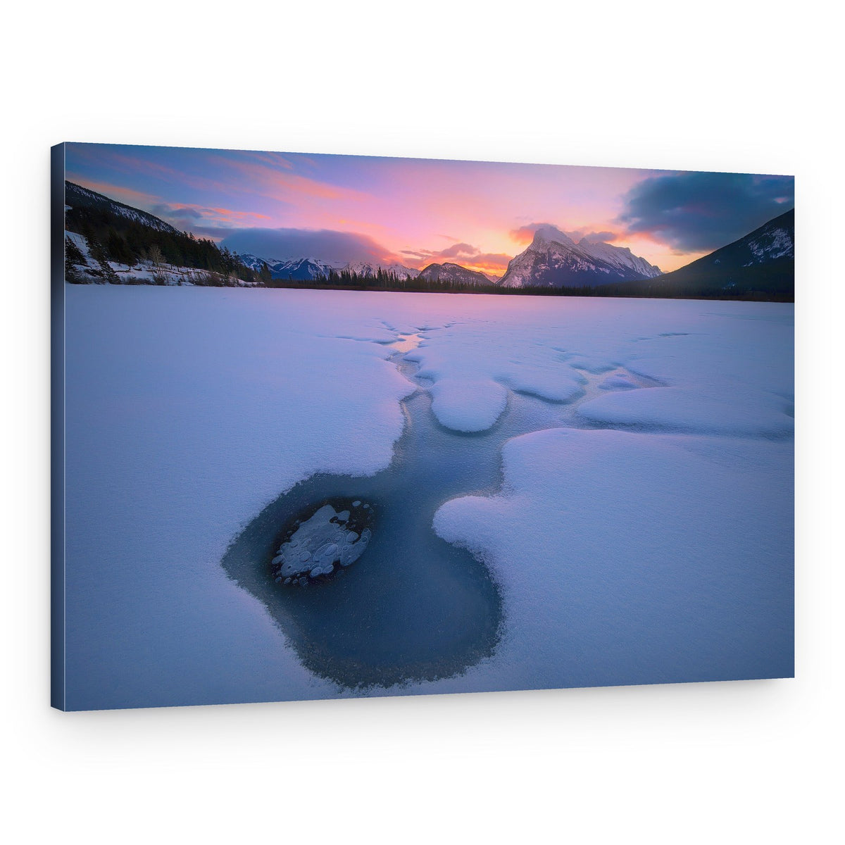Sunrise Vermillion Lake – Canvas Print