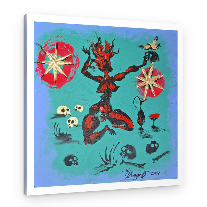 Mystical Ritual Dance – Canvas Print