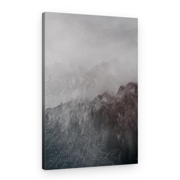 Misty Mountain Forest – Canvas Print