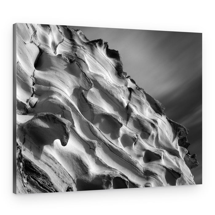 Wavy Rock Formations – Canvas Print