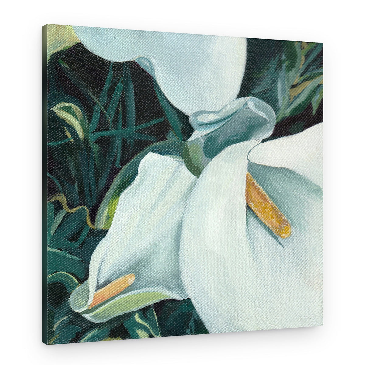 Elegant Calla Lilies – Canvas Print