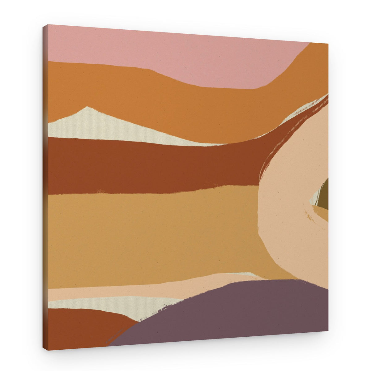 Serene Desert Landscape – Canvas Print