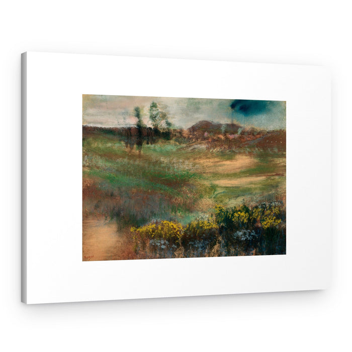 Landscape With Smokestacks No.2 – Canvas Print
