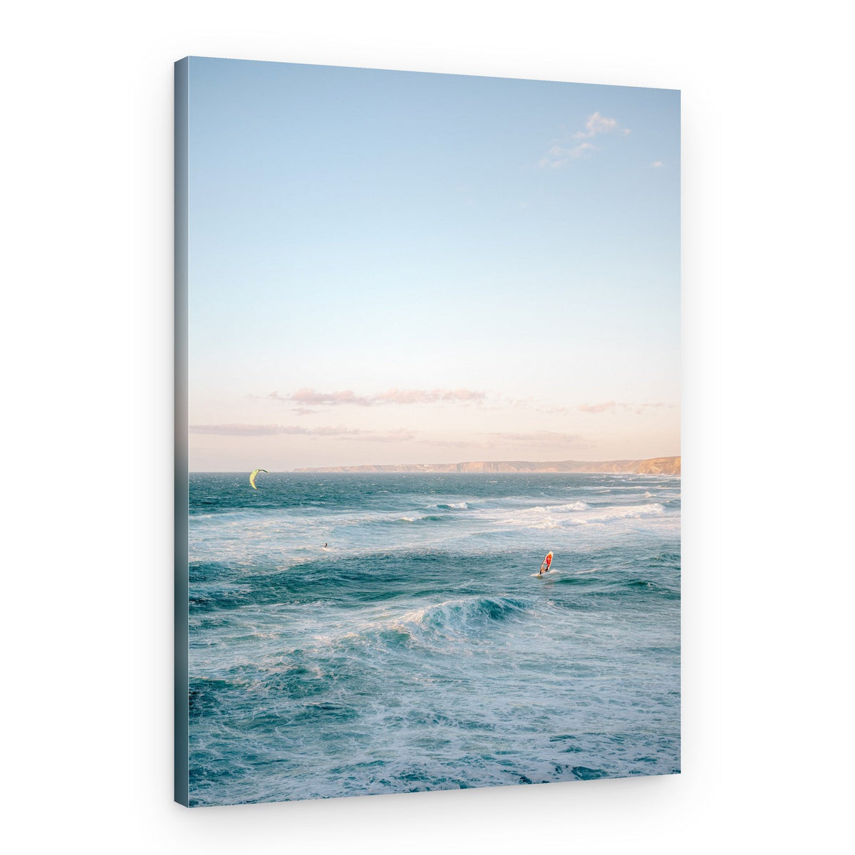 Wind surfing Algarve – Canvas Print
