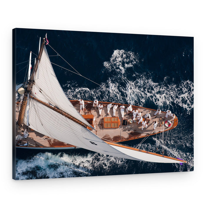 Sailing Yacht Crew – Canvas Print