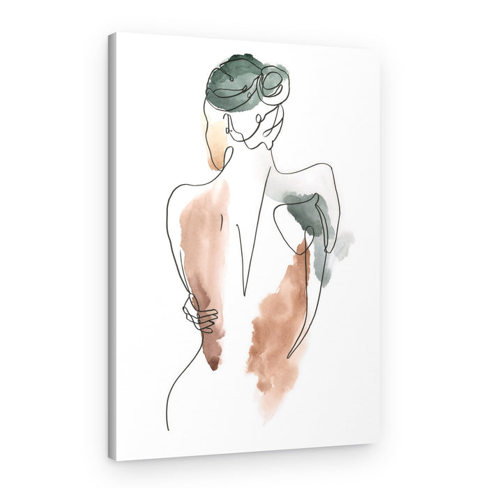 Abstract Female Form – Canvas Print