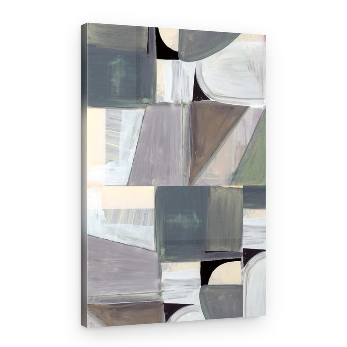 Muted Abstract Shapes – Canvas Print