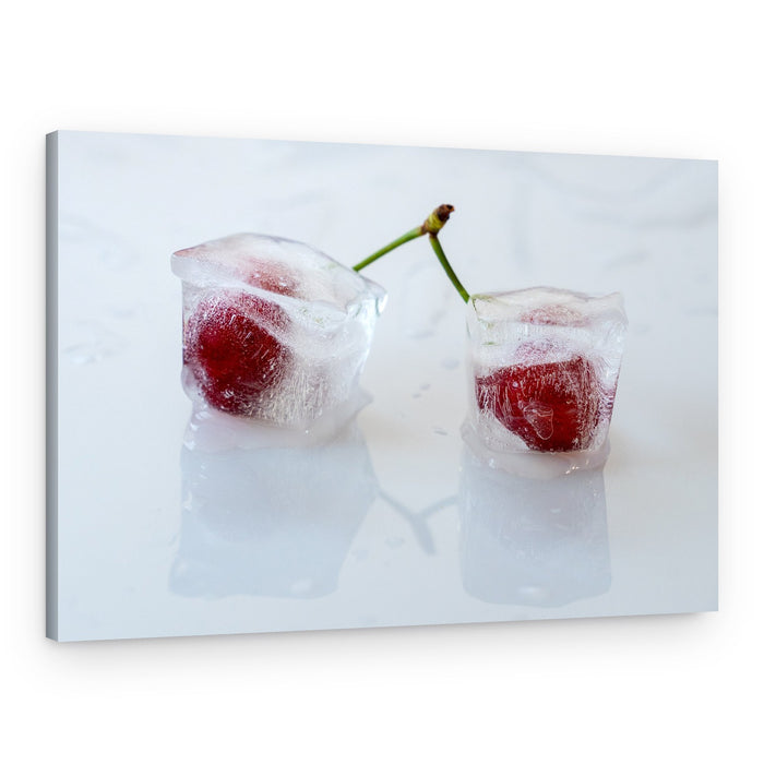 Cool Cherry Cubes – Canvas Print