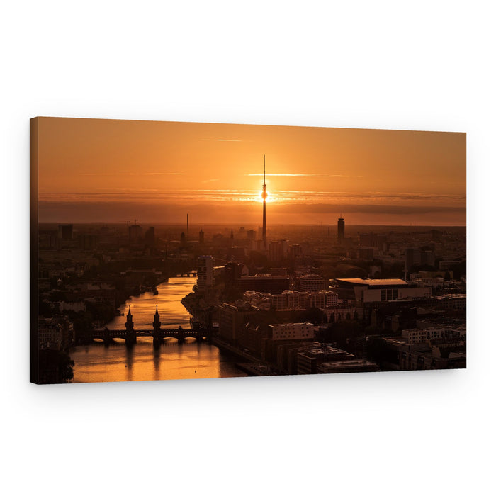 Berlin Golden Hour – Canvas Print