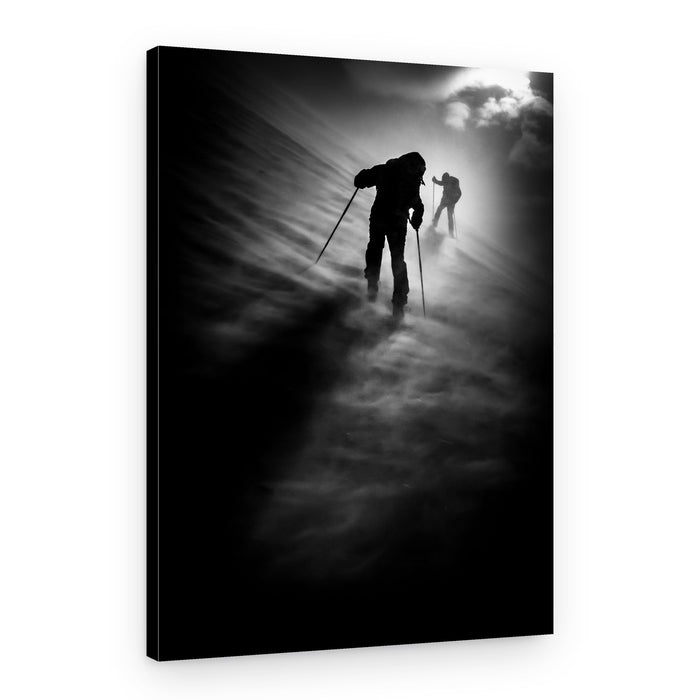 Dramatic Mountain Climb – Canvas Print