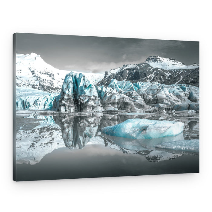 Majestic Glacial Lake – Canvas Print