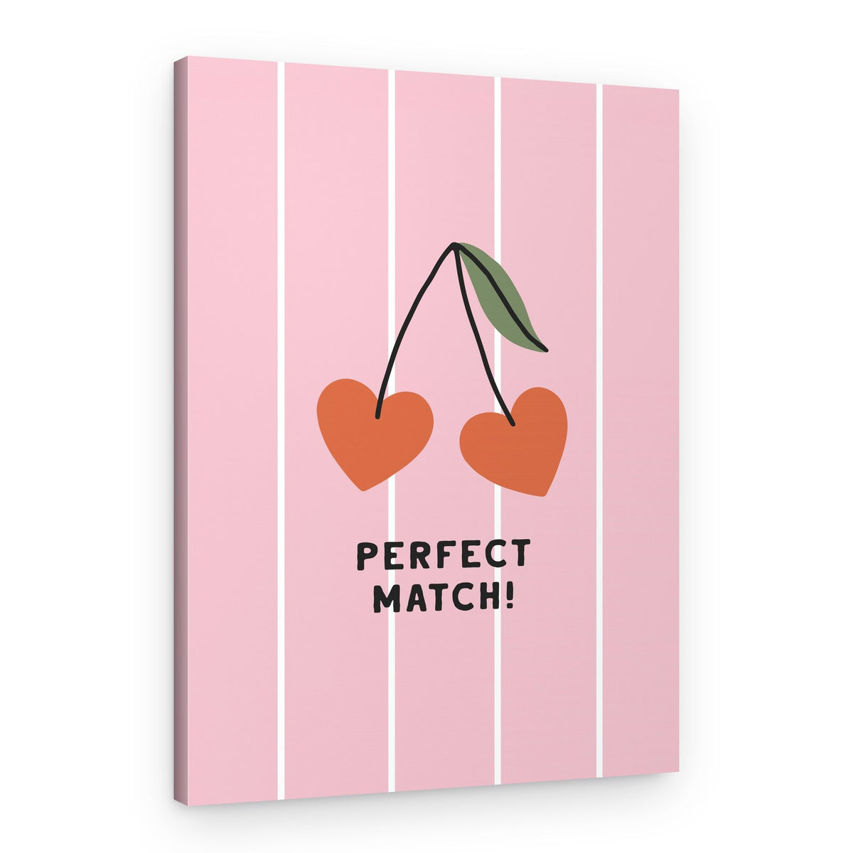 Cherry Love Duo – Canvas Print