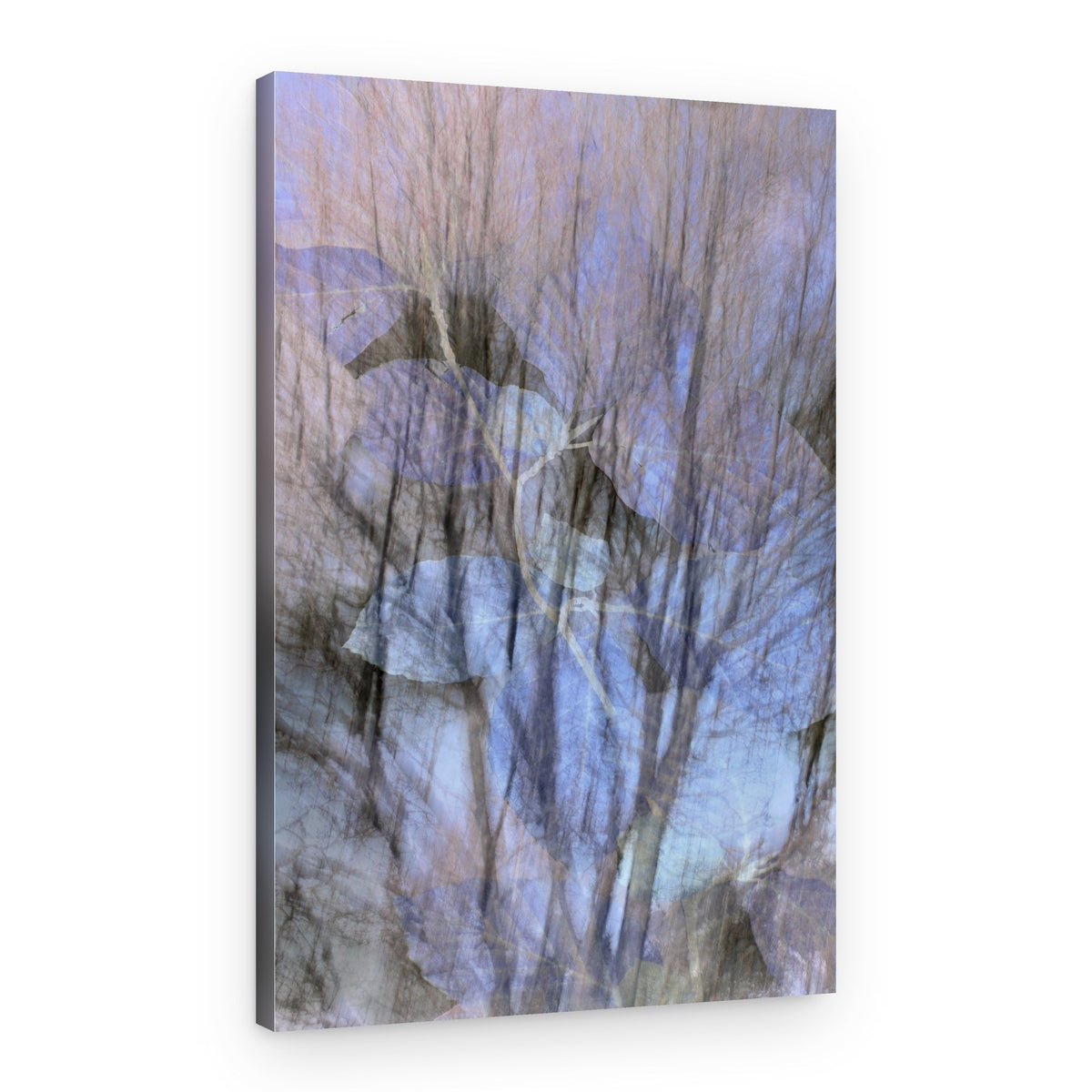 Dreamy Blue Forest – Canvas Print