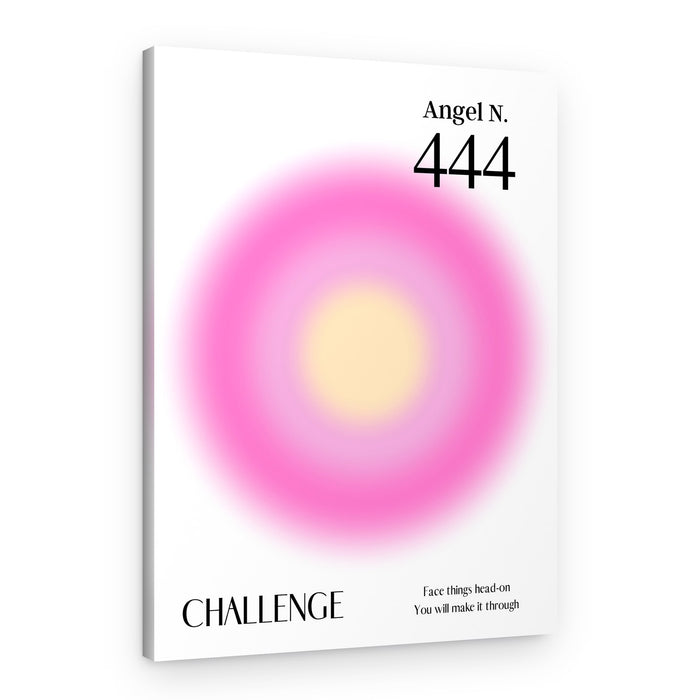 Angel Number 444 Challenge – Canvas Print