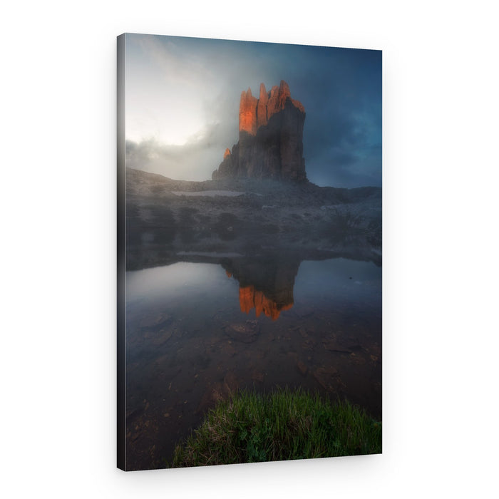 Orange Peak Reflection – Canvas Print