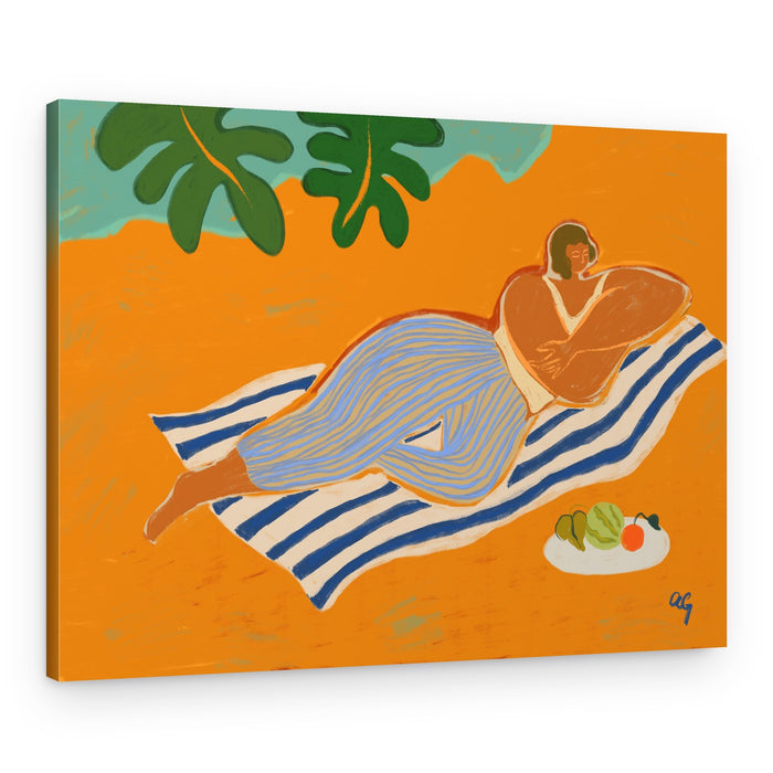 A Day at the Beach – Canvas Print