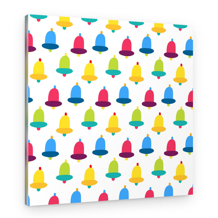 Colorful Bell Pattern – Canvas Print