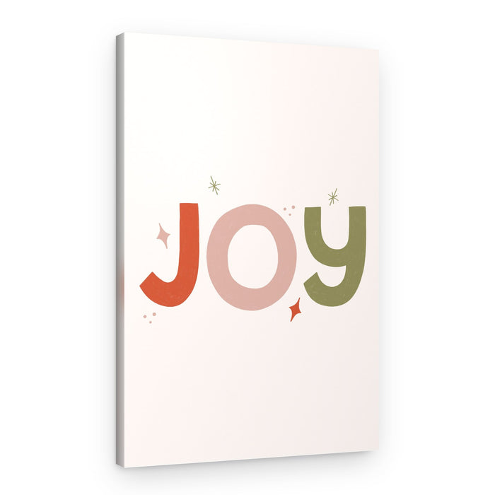 Joyful Typography – Canvas Print