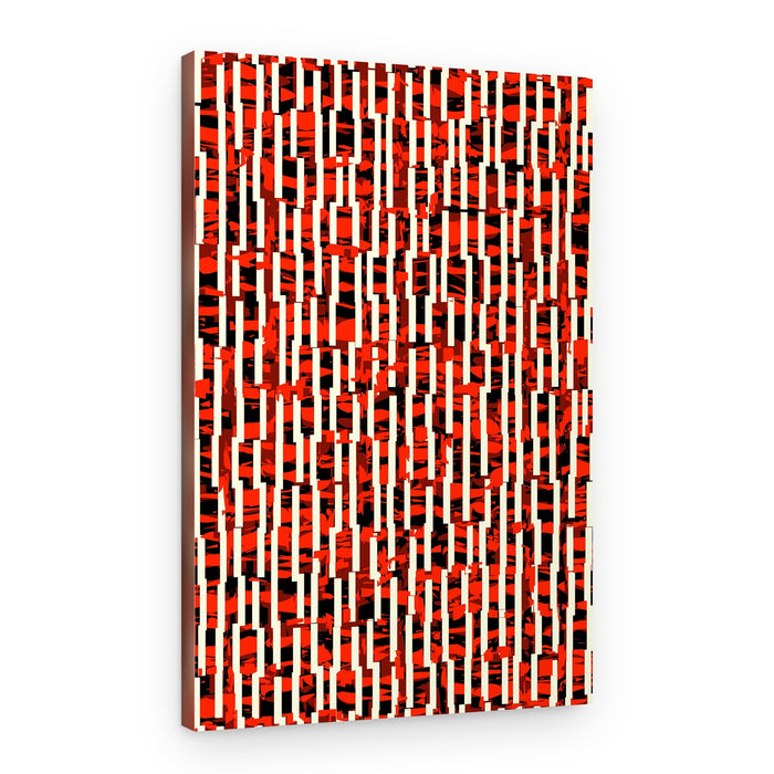 Bold Abstract Stripes – Canvas Print