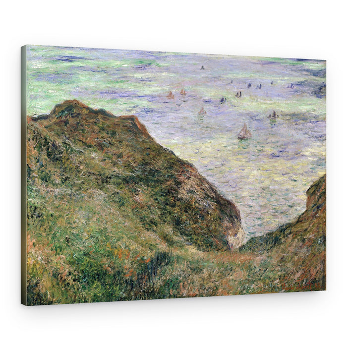 Claude Monet's View Over the Sea (1882) Famous Painting – Canvas Print