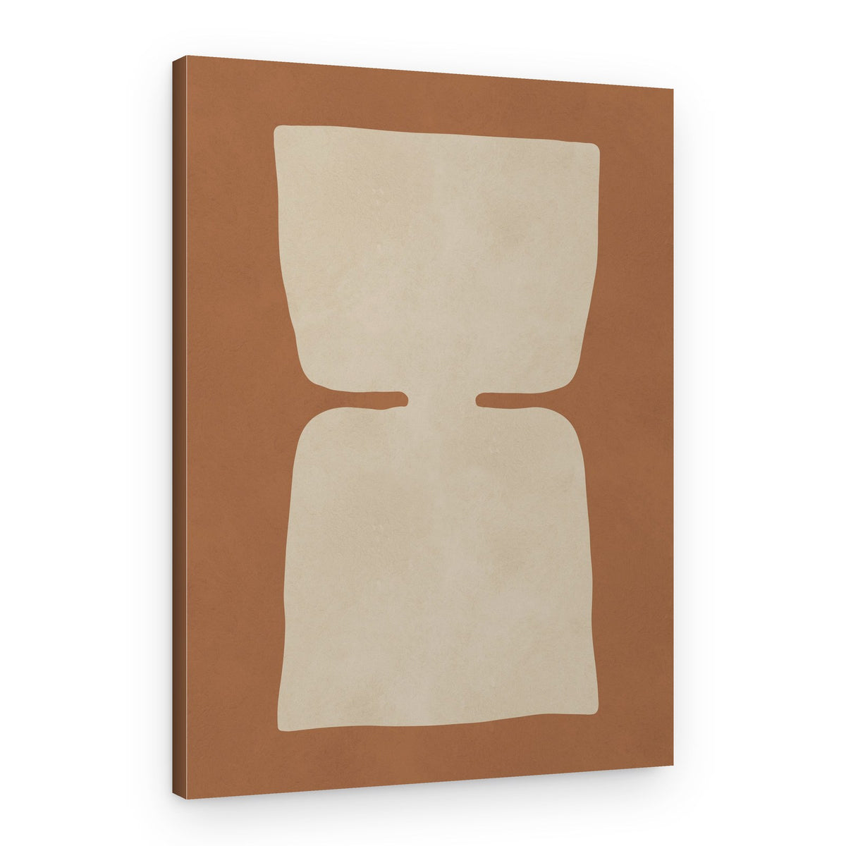 Earthy Abstract Shape – Canvas Print