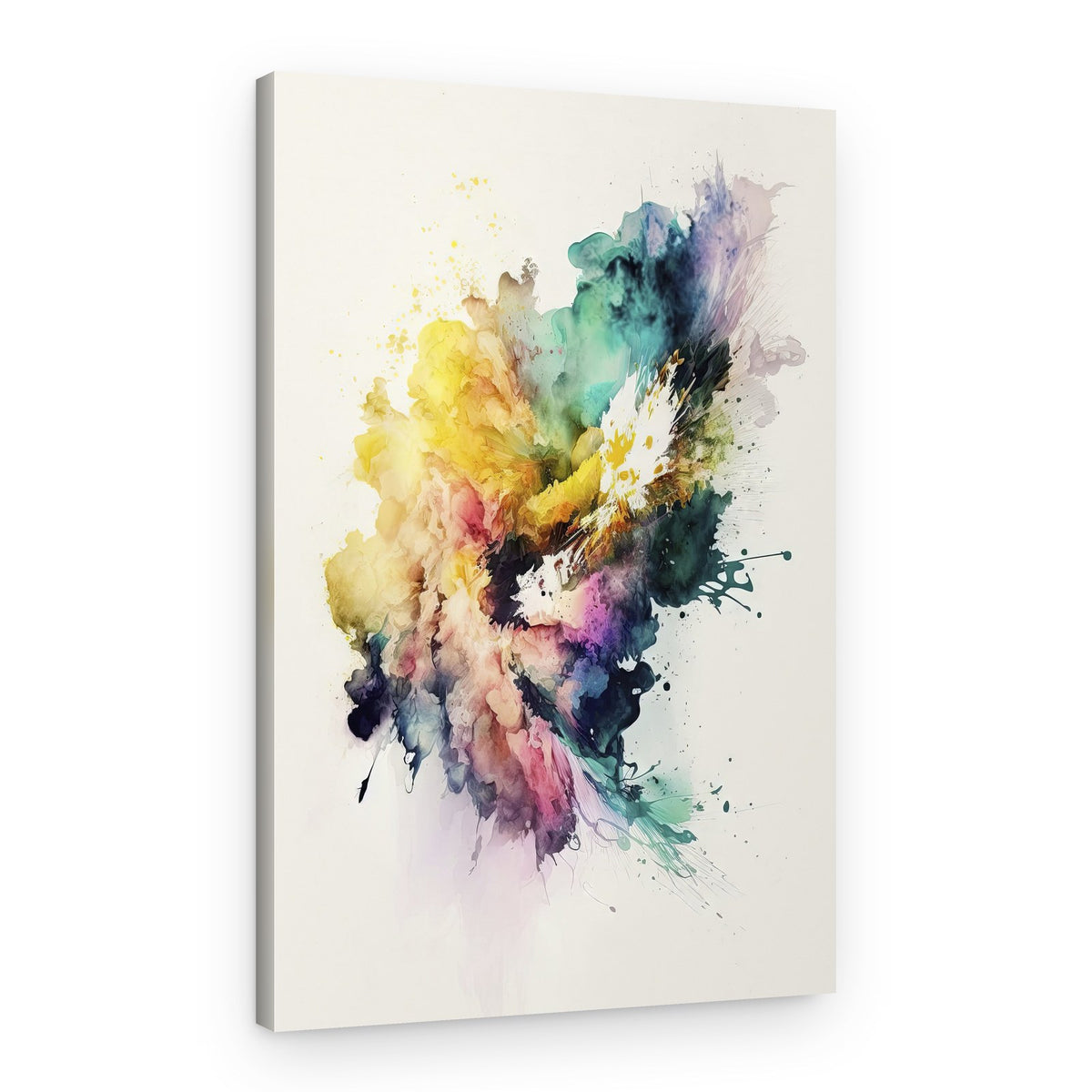 Colorful Abstract Explosion – Canvas Print