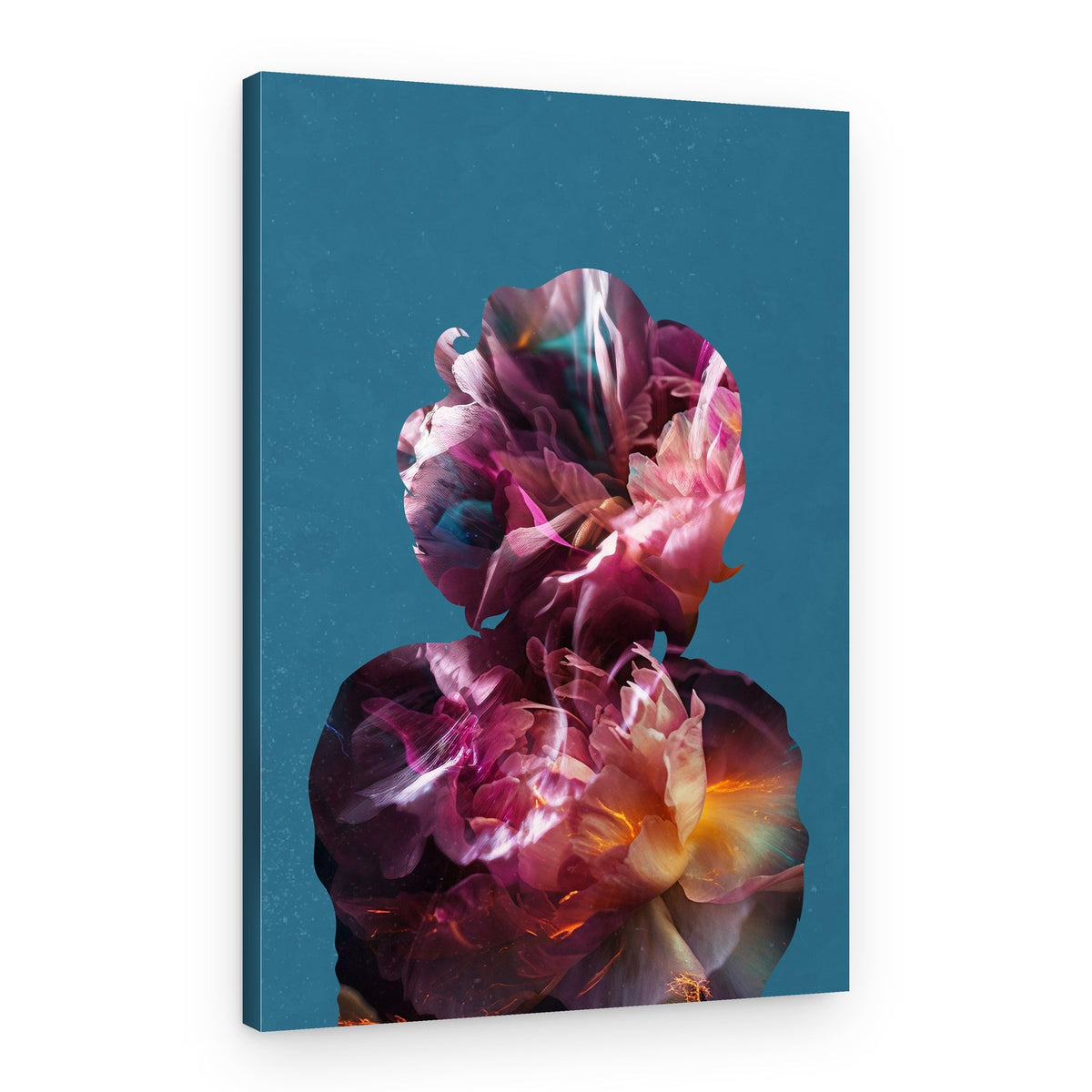 Ethereal Flower Woman – Canvas Print
