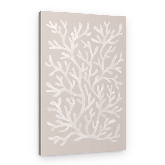 Organic Coral Forms – Canvas Print