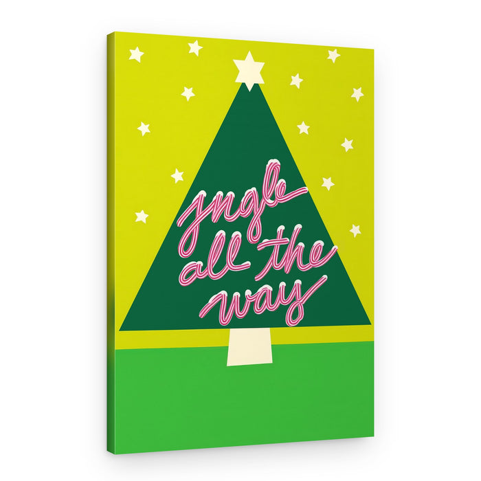 Jingle All The Way – Canvas Print