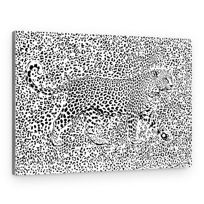 Majestic Spotted Leopard – Canvas Print