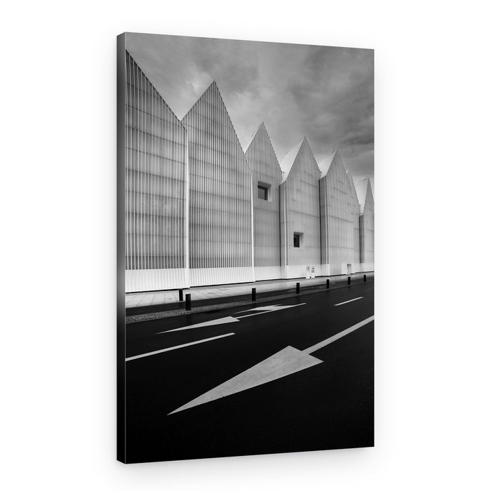 City Architecture Arrows – Canvas Print