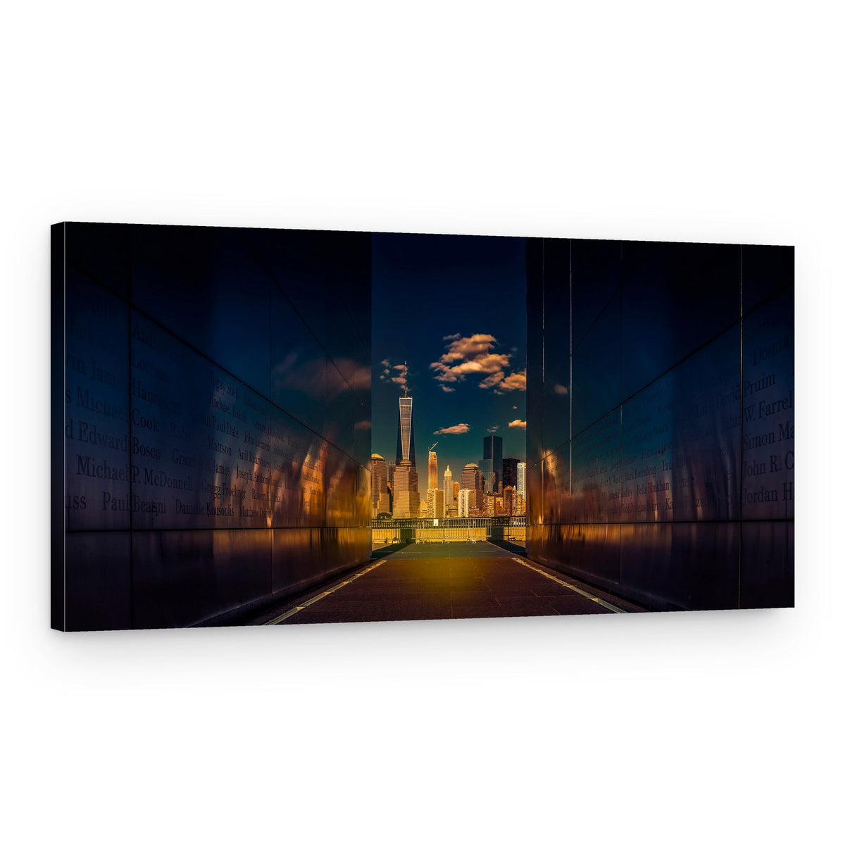 New York Memorial Skyline – Canvas Print