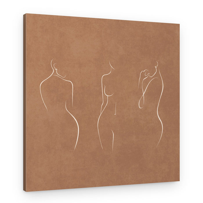Silhouette Grace – Canvas Print