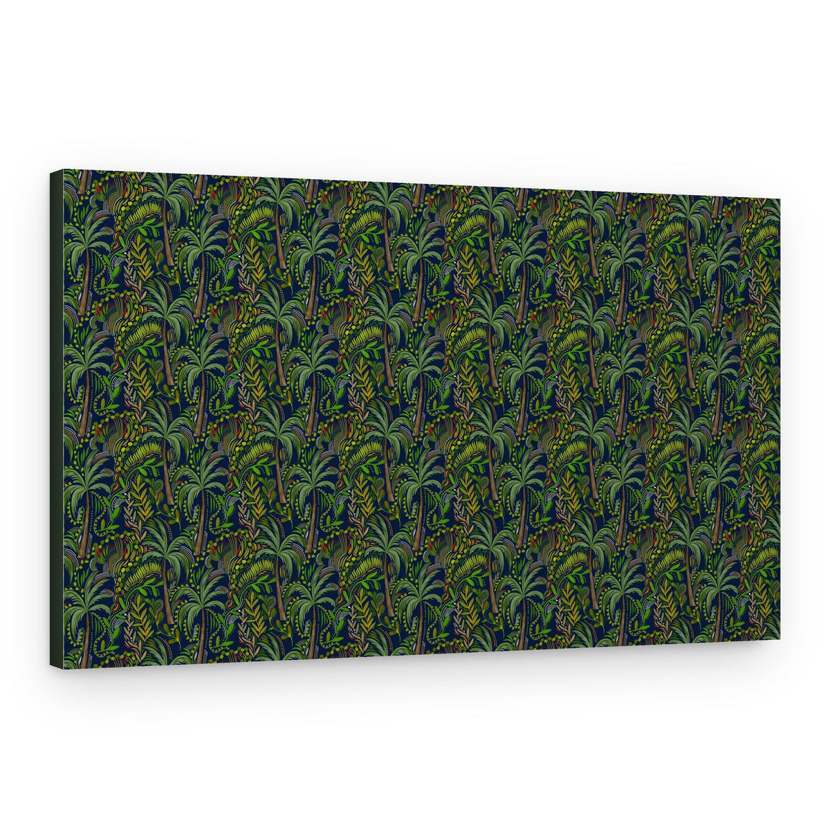 Tropical Jungle Pattern – Canvas Print
