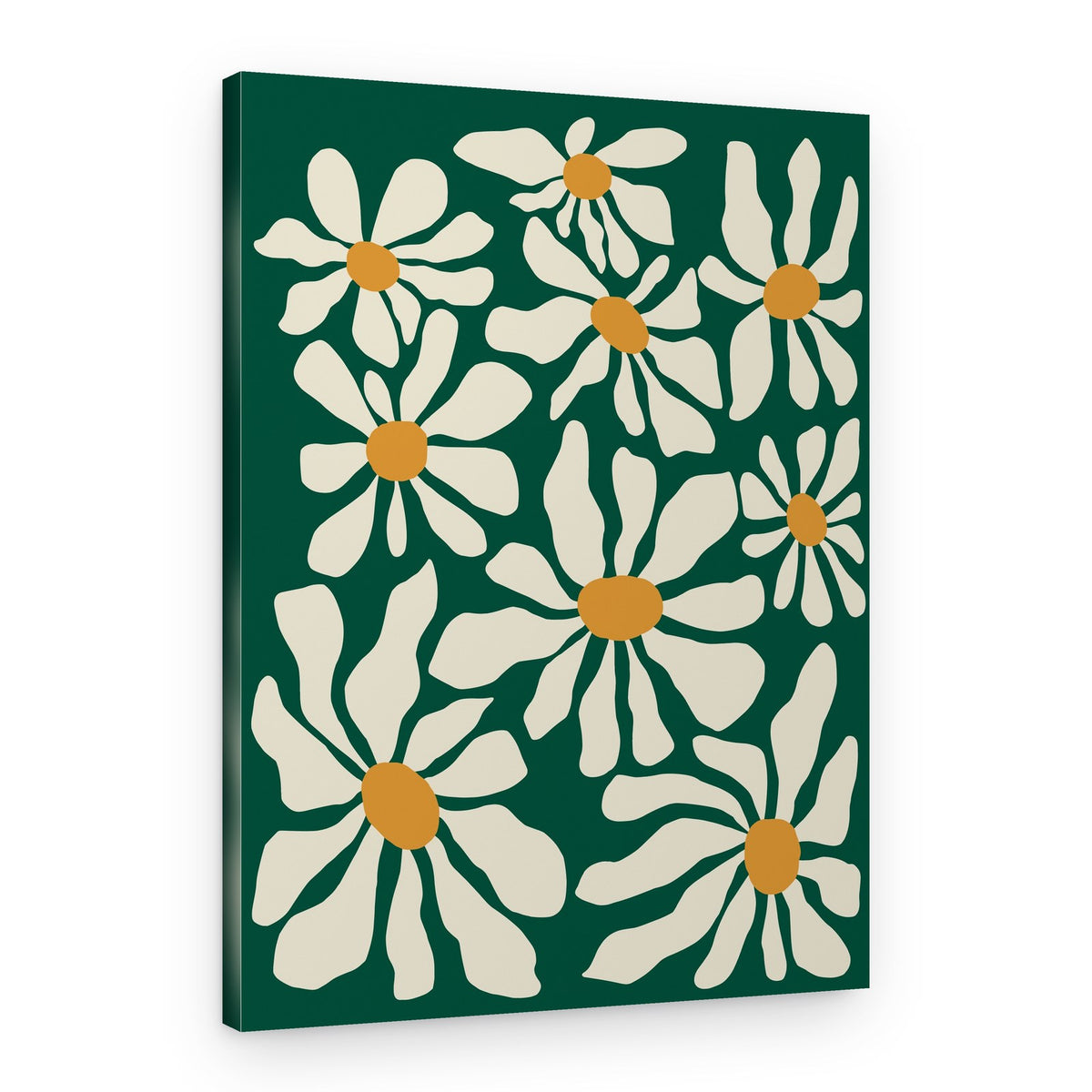 Groovy Daisy Garden – Canvas Print