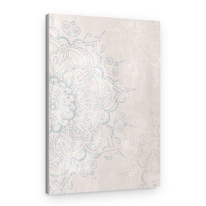 Delicate Mandala Pattern – Canvas Print