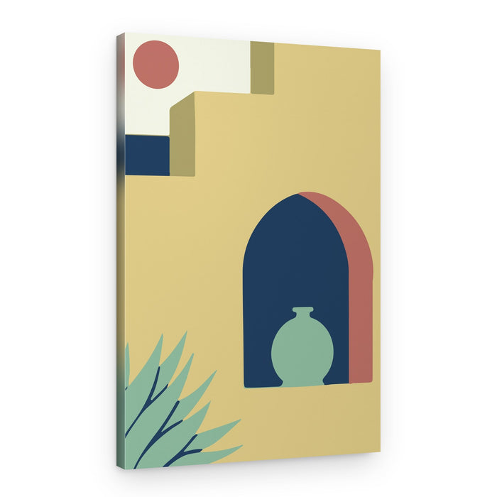 Minimalist Desert Serenity – Canvas Print