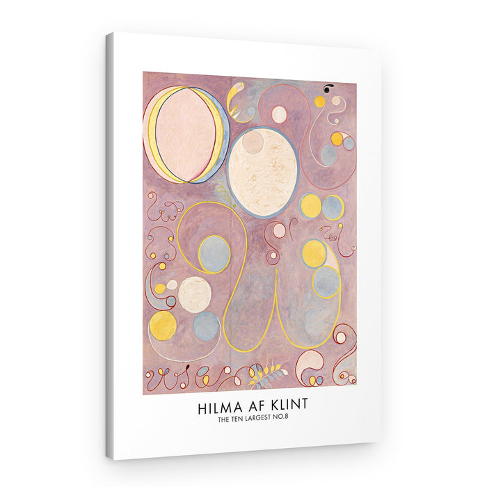 The Ten Largest No.8 Poster – Canvas Print