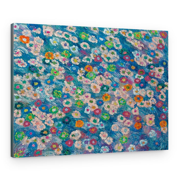 Vibrant Flower Field – Canvas Print
