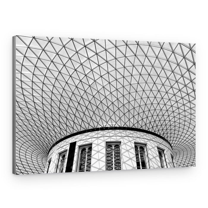 Geometric Glass Dome – Canvas Print