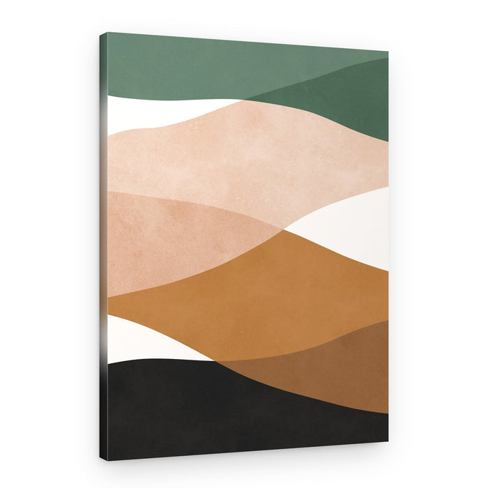Earthy Desert Landscape – Canvas Print