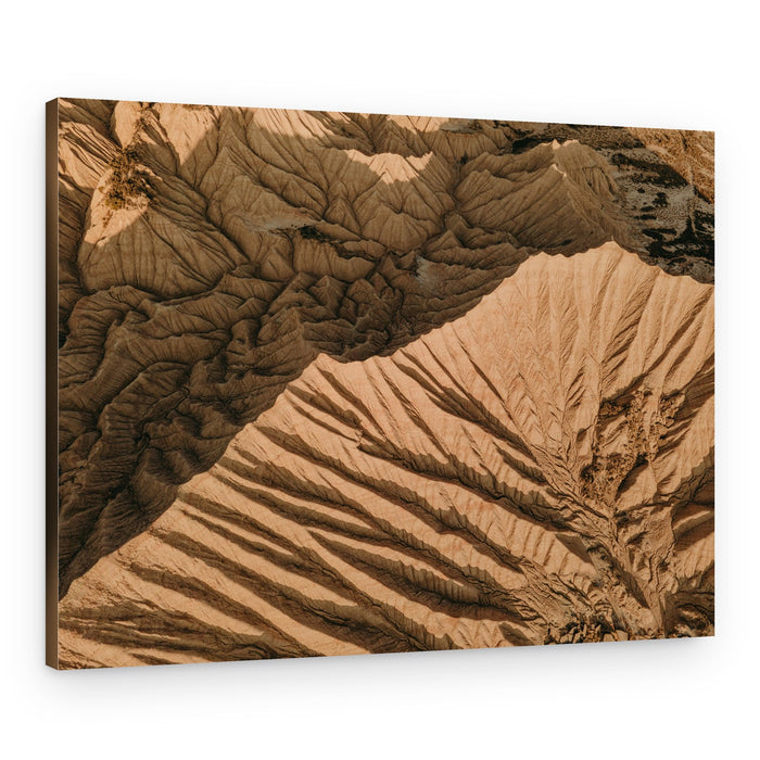 Sculpted Desert Landscape – Canvas Print