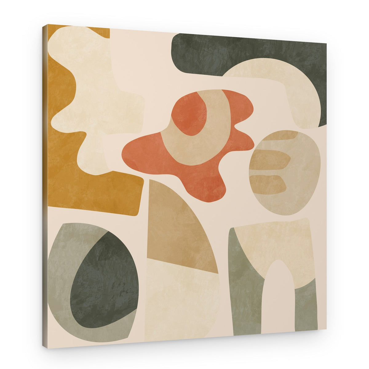 Pattern3 Mid Earth 3 – Canvas Print