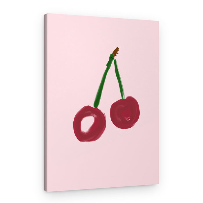 Sweet Red Cherries – Canvas Print