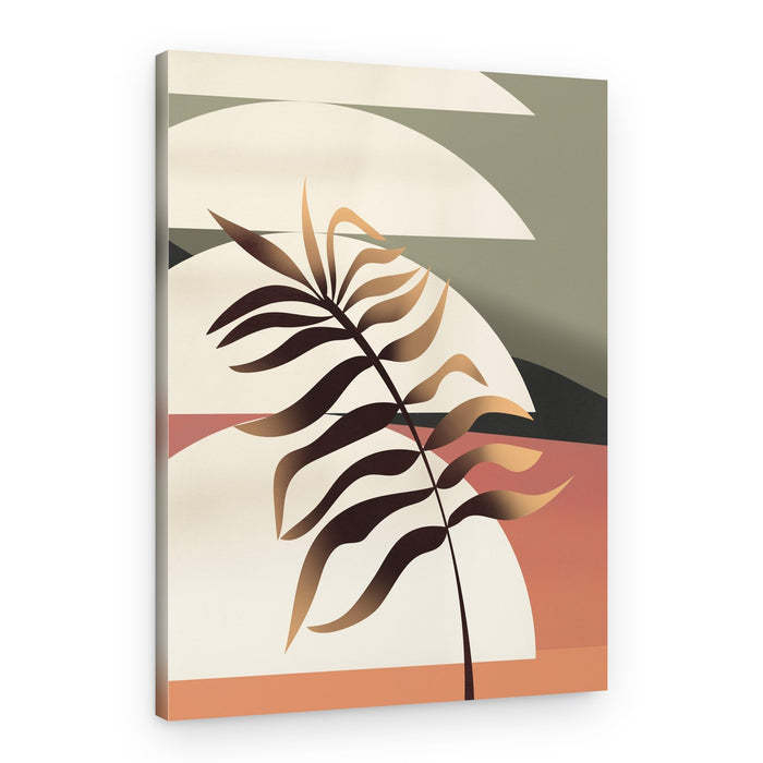 Warm Desert Palm – Canvas Print