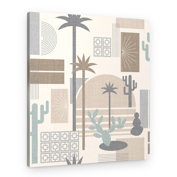 Mid Century Desertscape – Canvas Print