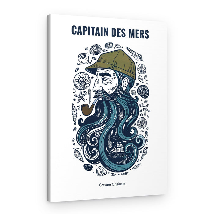 Captain of the Seas – Canvas Print