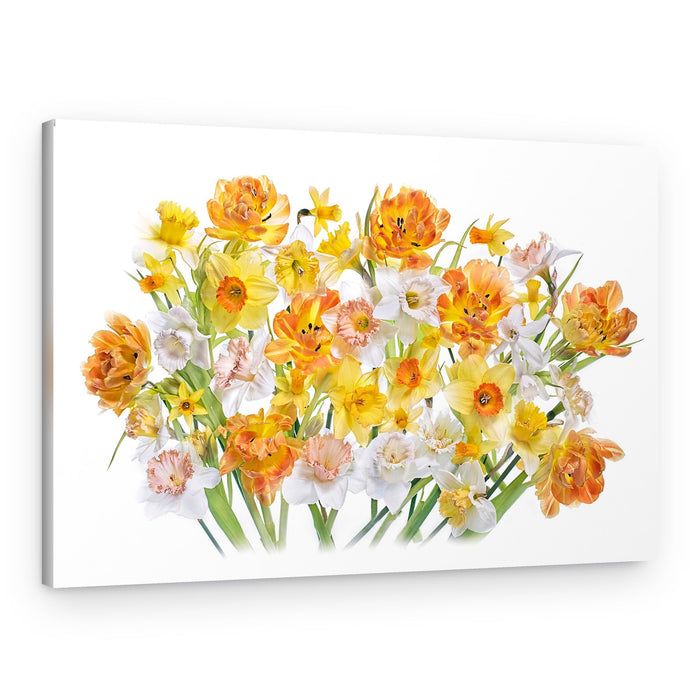 Vibrant Spring Bouquet – Canvas Print